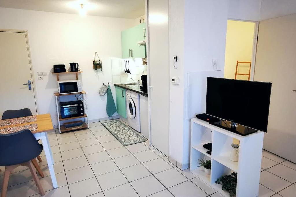 Grand Studio Lumineux Et Sa Terrasse Au Calme Toulouse Eksteriør bilde