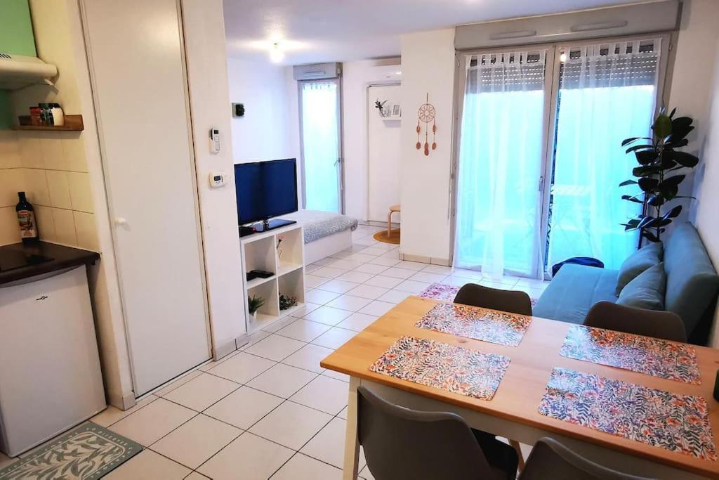 Grand Studio Lumineux Et Sa Terrasse Au Calme Toulouse Eksteriør bilde