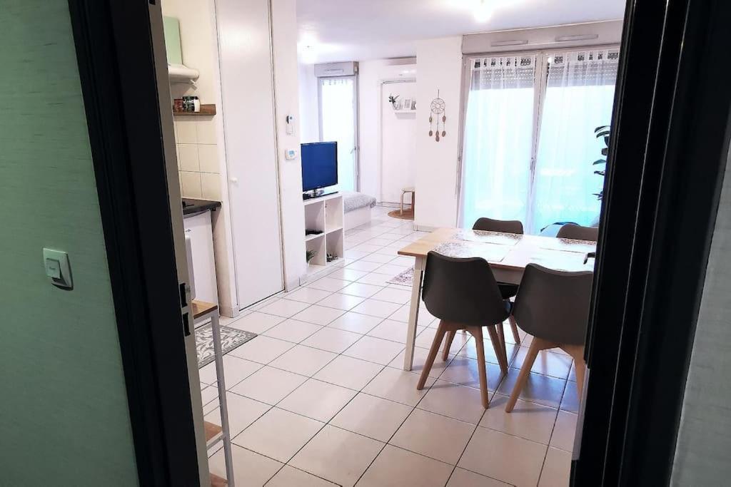 Grand Studio Lumineux Et Sa Terrasse Au Calme Toulouse Eksteriør bilde