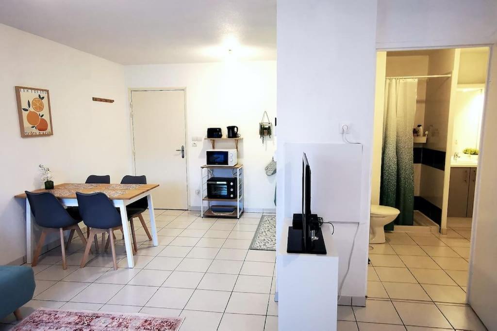 Grand Studio Lumineux Et Sa Terrasse Au Calme Toulouse Eksteriør bilde